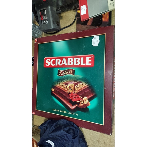 161 - Deluxe Scrabble Board Game