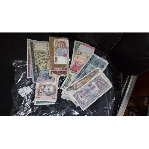 285 - Bag Of Mixed Bank Notes