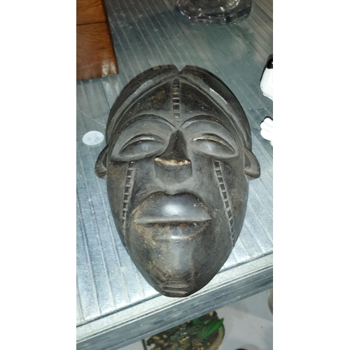 453 - Wooden Carved African Mask