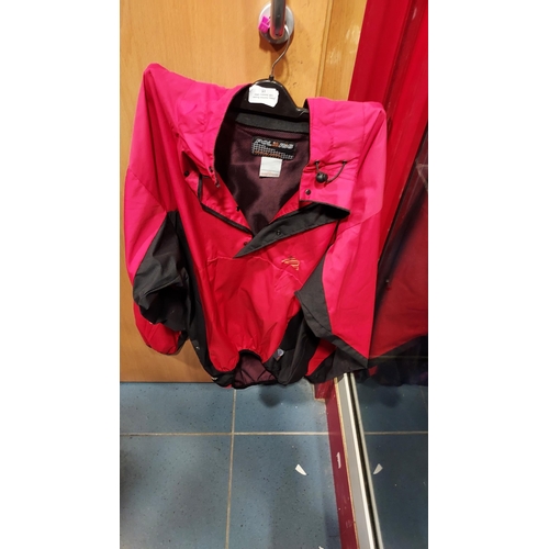 17 - Red Polaris Pullover Wind Shield Size Xl, 3 Mens Suit Jackets, Debenhams Chest 38, British Home Stor... 