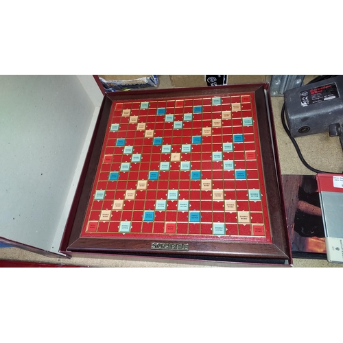 161 - Deluxe Scrabble Board Game