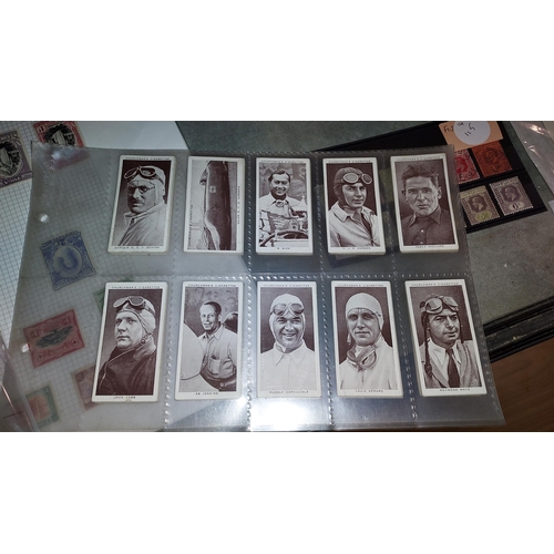 587 - 1939 Full Set Of Speed Cards In Folder