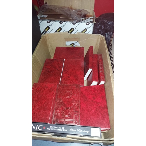 683 - Box Of Books And Jigsaw Puzzles