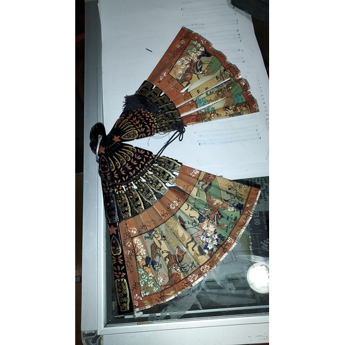 292 - Selection Of Hand Fans In Various Boxes