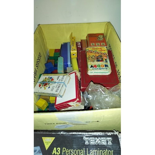 Box Of Cards, Games Etc
