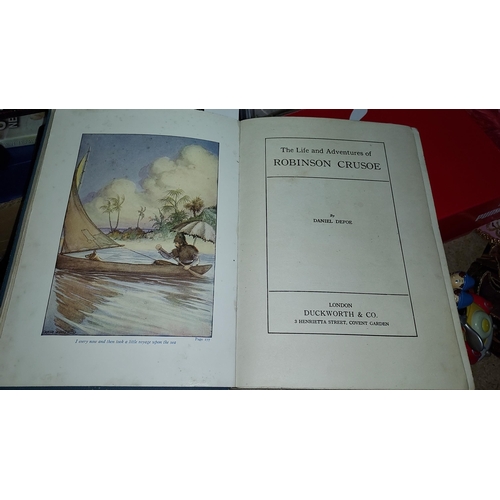 186 - Life & Adventures Of Robinson Crusoe By Daniel Defoe, 1914, 1 Loose Plate