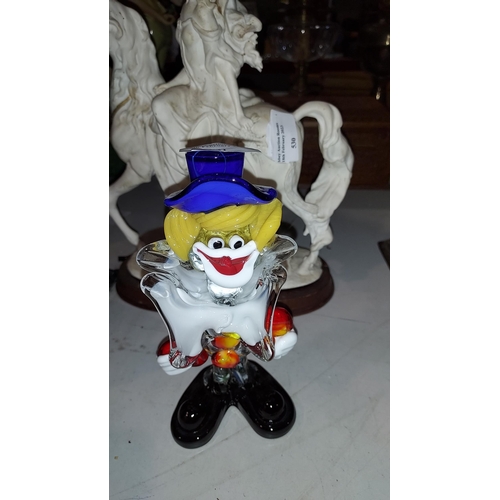 531 - Murano Glass Clown