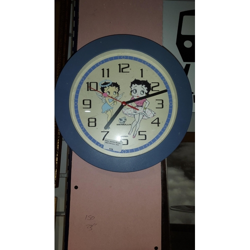 558 - Betty Boop Clock