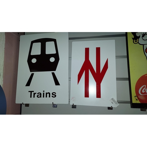 559 - 2 Railway Signs