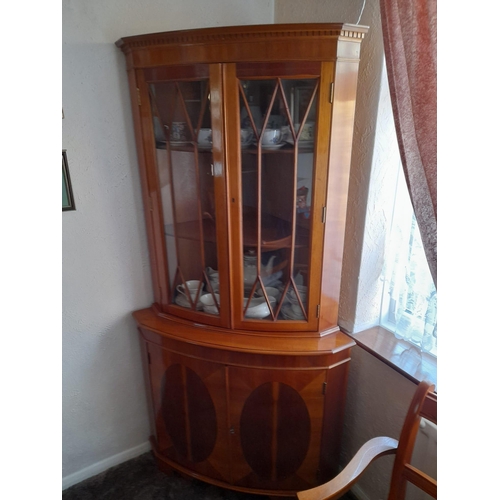 718 - Large 2 Door Corner Cupboard