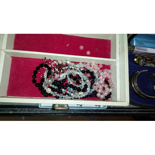 268 - 2 Boxes Of Various Costume Jewellery