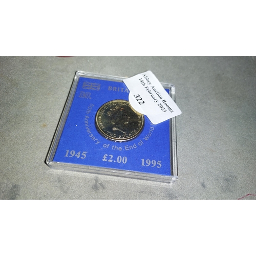 322 - 1995 £2 Coin Uncirculated