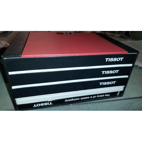 323 - Tissot Chronograph Watch With Box And 2 Booklets