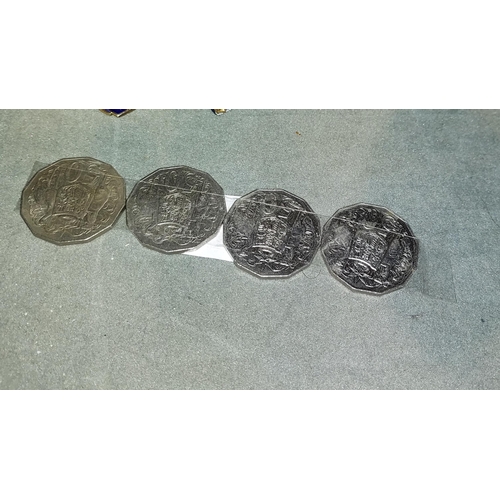 369 - 4 Australian 50 Cent Coins