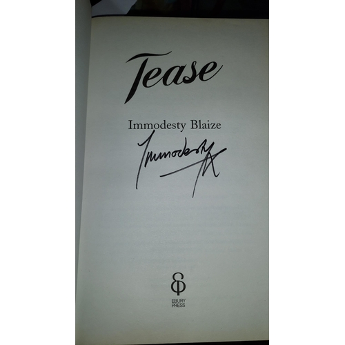 385 - Signed Erotic Book Called Tease. 1St Edition 2009