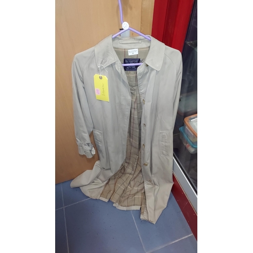 18 - Beige Burberry Ladies Trench Coat