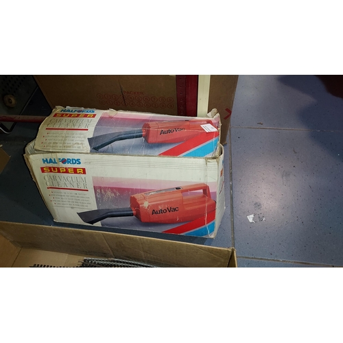 272 - Halfords Super Car Vacuum Cleaner In Box