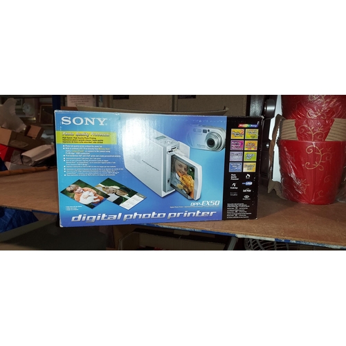 23 - Sony Digital Photo Printer No Dpp/Ex50 In Box