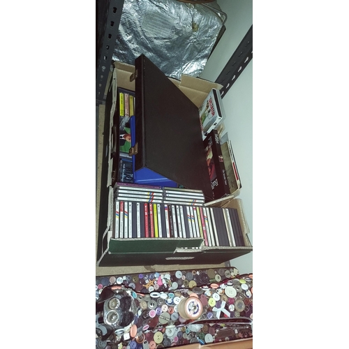 70 - Box Of Over 30 Cassette Tapes, 30 Cds Mainly Classical Plus Dvd'S, Records, Audiobooks & Cassette Ca... 