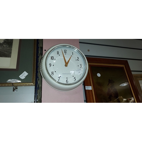 715 - Sterling & Noble Wall Clock