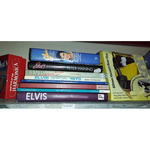 139 - 8 Vintage Elvis Books