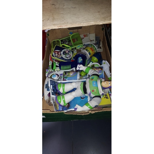 75 - Box Of Toy Story Toys