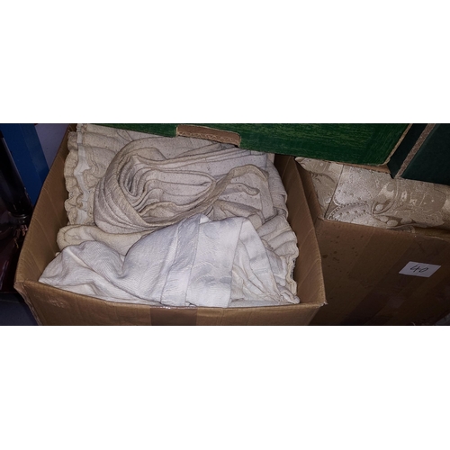 78 - 2 Boxes Of Quality Thick Curtains