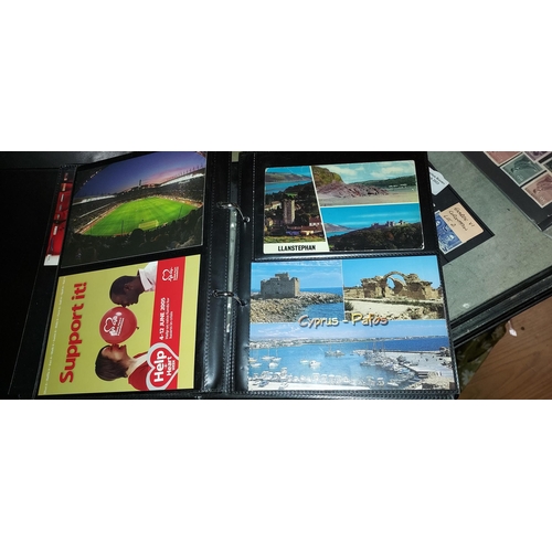 590 - Postcard Album With Various Post Cards