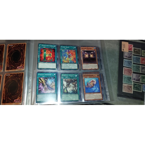 598 - Folder Containing 111 Yu-Gi-Ho Cards Mint Lots Of 1St Edition And Holo'S