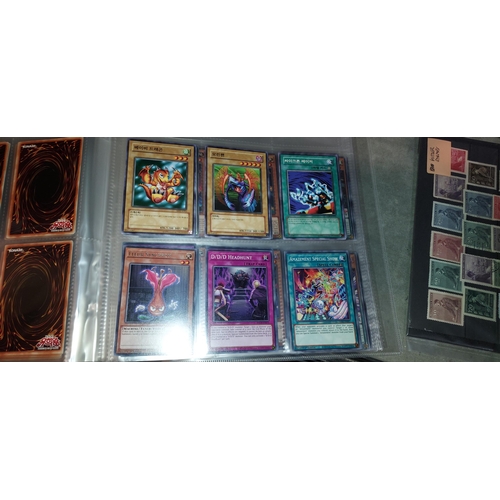 598 - Folder Containing 111 Yu-Gi-Ho Cards Mint Lots Of 1St Edition And Holo'S