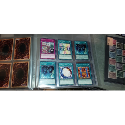 598 - Folder Containing 111 Yu-Gi-Ho Cards Mint Lots Of 1St Edition And Holo'S