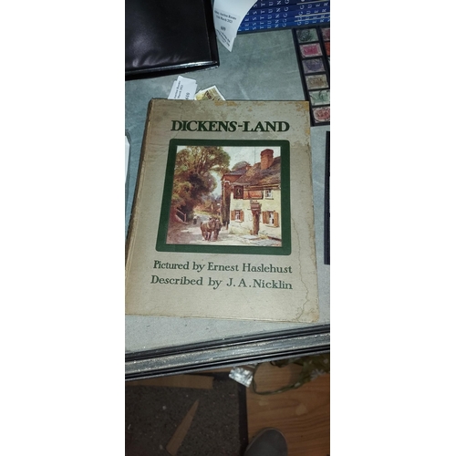 610 - Book Called Dickens Land By J A Nicklin