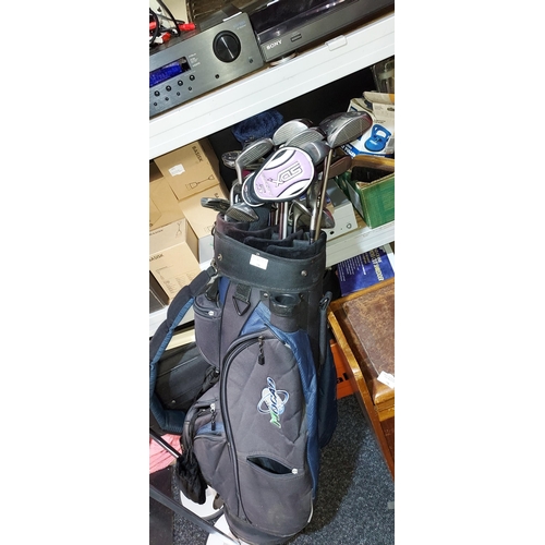 735 - Bag Of Golf Clubs