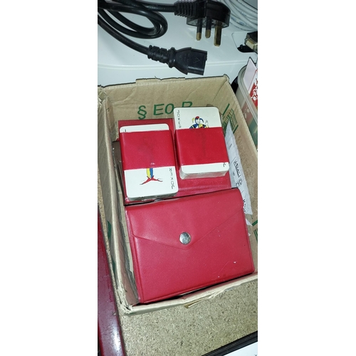 212 - Box Of Playing Cards In Cases