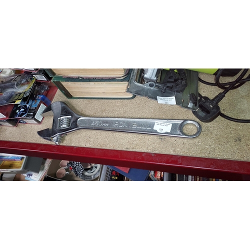 222 - 450mm Large Iron Bull-Spanner