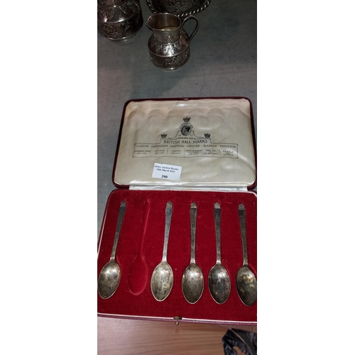 390 - Roberts & Belk 1937 Edward VIII Coronation Silver Spoon Set, Missing Spoon From Birmingham