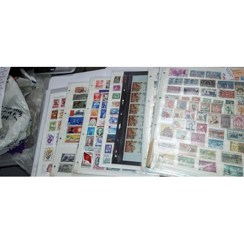 408 - 20 Pages OF World Stamps