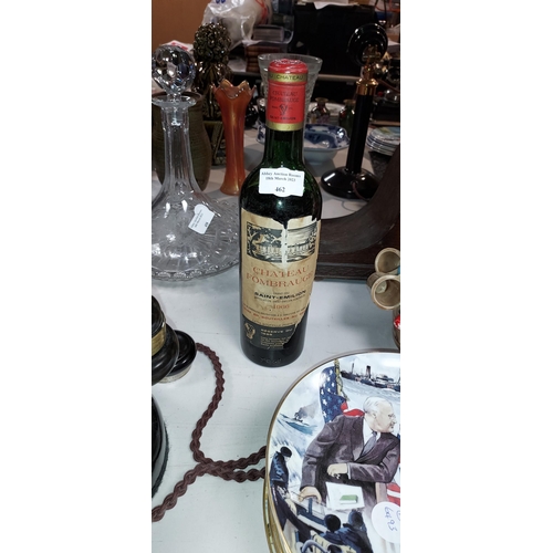 462 - Bottle Of Saint-Emilion 1966 Wine. For Display Purposes Only