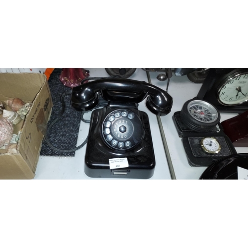 480 - Vintage 1950s Hagenuk Kiel W49 Dial Up Telephone