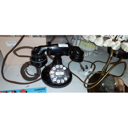 519 - Vintage Western Electric Dial Up Telephone