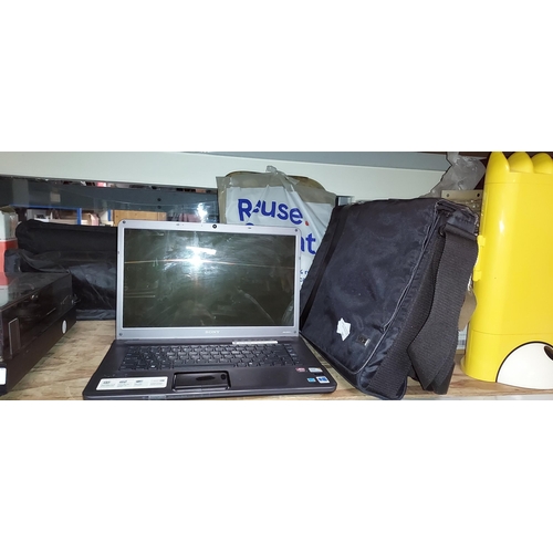 708 - Sony Vaio Windows 10 Laptop Model No Pcg-7181M Slight Crack To Case, With Genuine Charger And Offici... 