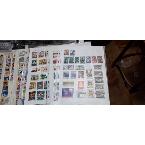 408 - 20 Pages OF World Stamps