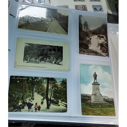 581 - Approximately 400 Postcards In Album