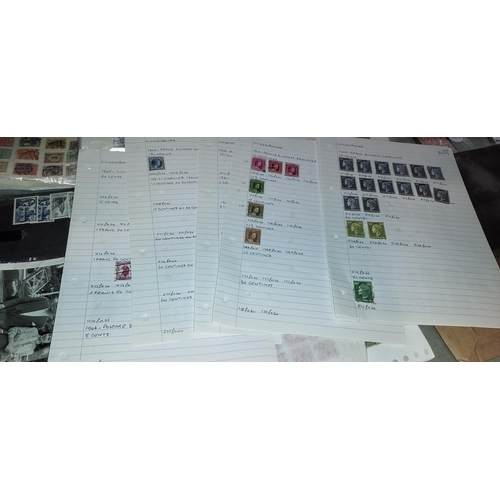 585 - 15 Pages Of Luxembourg Stamps