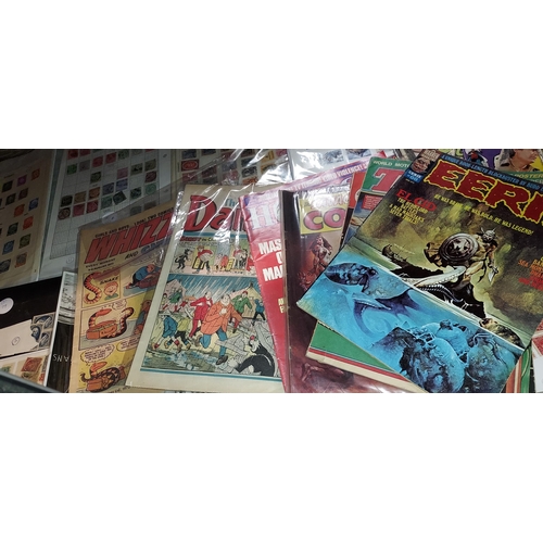 587 - Vintage Comics Including Dandy From 1972