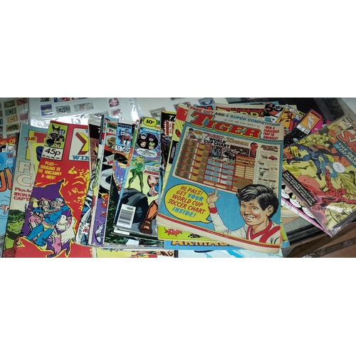 591 - Vintage Comics Including Marvel And DC. Some From 1960s To 1980s