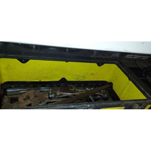 713 - Stanley Tool Box With Some Contents