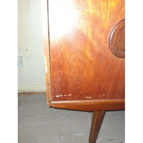 706 - Small Teak Sideboard In Need Of A Little TLC