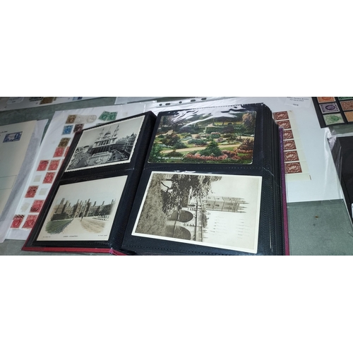 539 - Folder Of 200 Vintage Victorian Postcards In Album