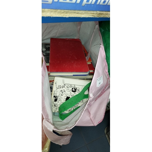 664 - Bag Of Mixed Football Books